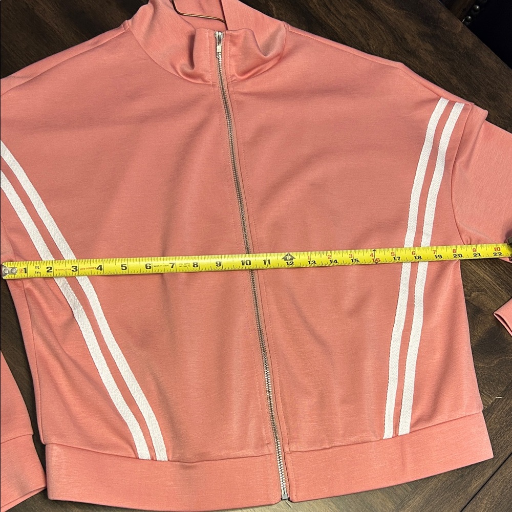 Pink Tracksuit with White Stripes - Picture 10 of 10